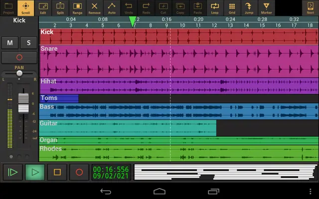 Audio Evolution Mobile DEMO android App screenshot 10