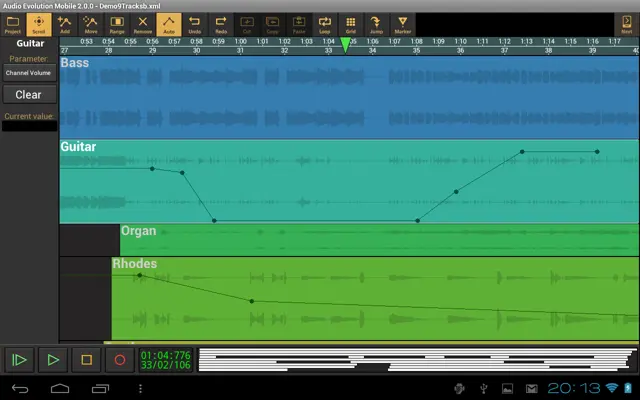 Audio Evolution Mobile DEMO android App screenshot 13